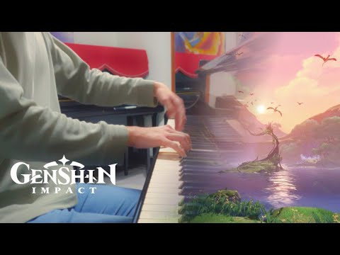 'The Caress of Three Mothers' (Vourukasha Oasis OST)  | Genshin Piano + Sheet