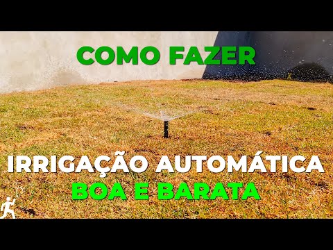 COMO FAZER IRRIGAÇÃO AUTOMATIZADA SIMPLES E BARATA