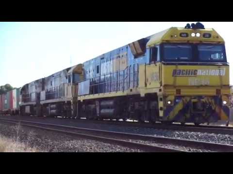 Pacific Nationals NR36 - NR91 - NR119 with SM2 through Jacana 23/11/19