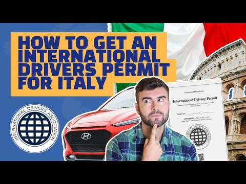 How to Get an International Drivers Permit for Italy