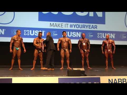 Medal Presentation - Final - Class 2 - USN NABBA Universe 2017