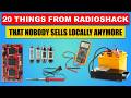 20 Things You Could ONLY Buy At RadioShack Nobody Sells These Locally Anymore