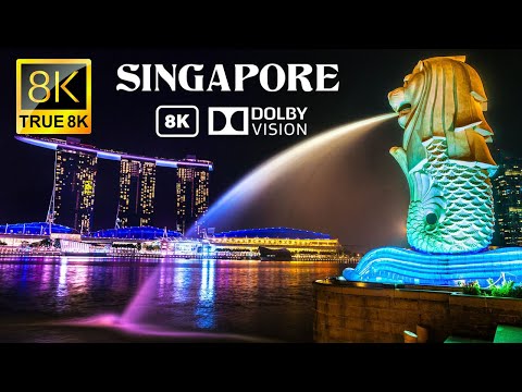 SINGAPORE 8K Video Ultra HD 120 FPS | 8K TV