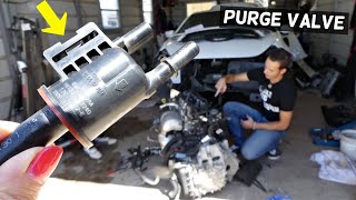 PURGE VALVE REPLACEMENT REMOVAL LOCATION DODGE DART