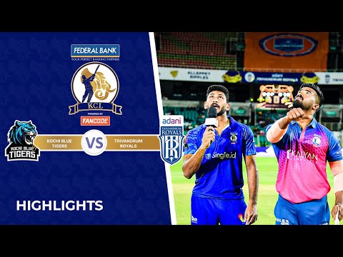 Match 2: Kochi Blue Tigers vs Trivandrum Royals