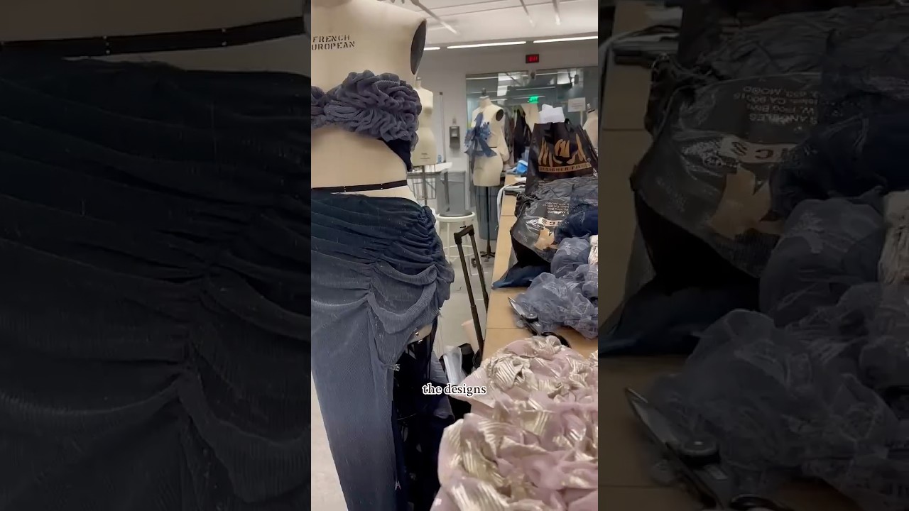 new fabric manipulation tutorial video up on my channel! #sewing #fashiondesign #fabricmanipulation