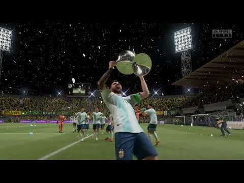 Argentina vs Brazil COPA AMERICA FINAL FIFA 21 Penalties