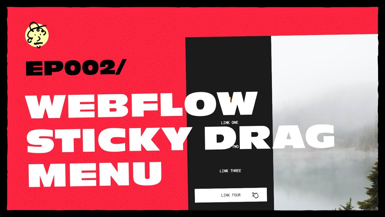 Draggable Sticky Physics Menu in Webflow - TUTORIAL