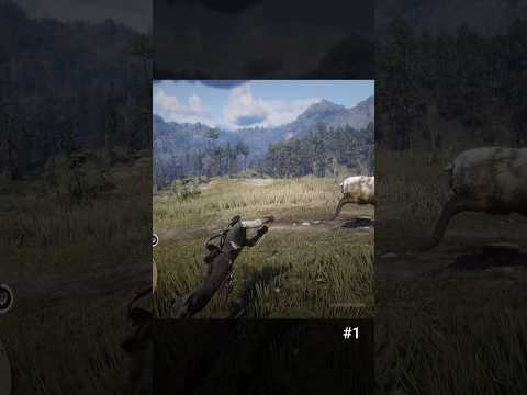 Tame wild's animal ?? #rdr2 #gaming #shorts