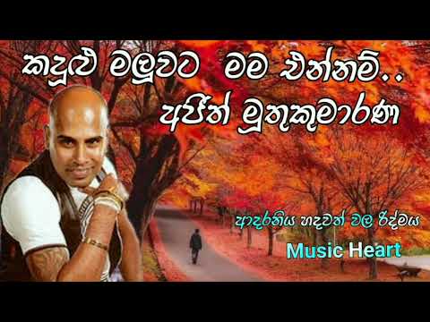 Ajith muthukumarana song, kadulu maluwata mama ennam, Music heart