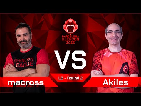 macross VS Akiles I LB Round 2 - Barcelona KeenCon 2022