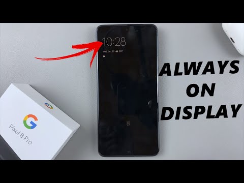 How To Enable / Disable Always On Display On Google Pixel 8 & 8 Pro