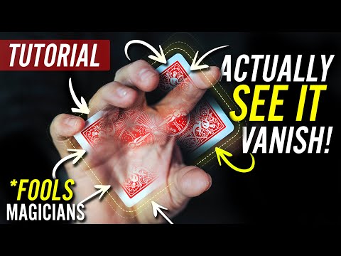 G.O.A.T Vanishing Card Trick! [2024 Edition]