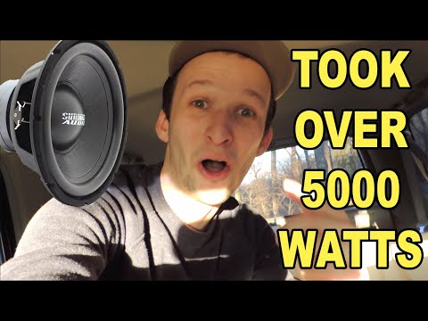 300w RMS Sub Takes HUGE Power!! | Sundown LCS In Depth Review