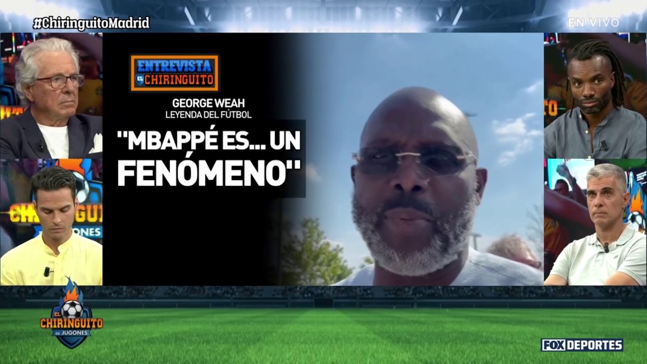 🧐🔥 GEORGE WEAH asegura que KYLIAN MBAPPÉ y LAMINE YAMAL no son comparables | El Chiringuito