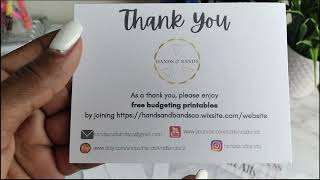 Happy Mail Have Arrived Ft @HandsBands