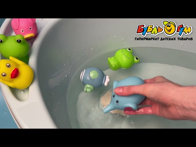 Игрушка для ванны Lanson Toys 7шт с 3 лет - видео