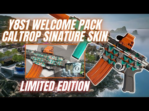 Y8S1 - Premium Welcome Pack - Caltrop Signature Weapon & Attachment Skin #rainbowsixsiege