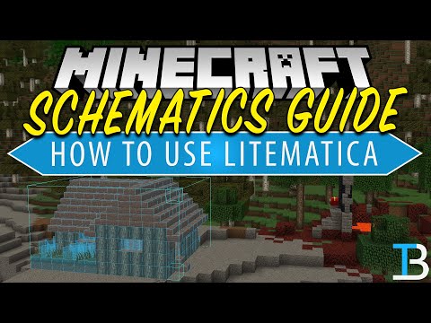 How To Use Schematics in Minecraft (Litematica Tutorial)