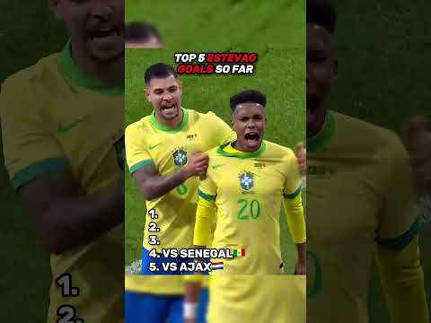 Top 5 estevao goals so far