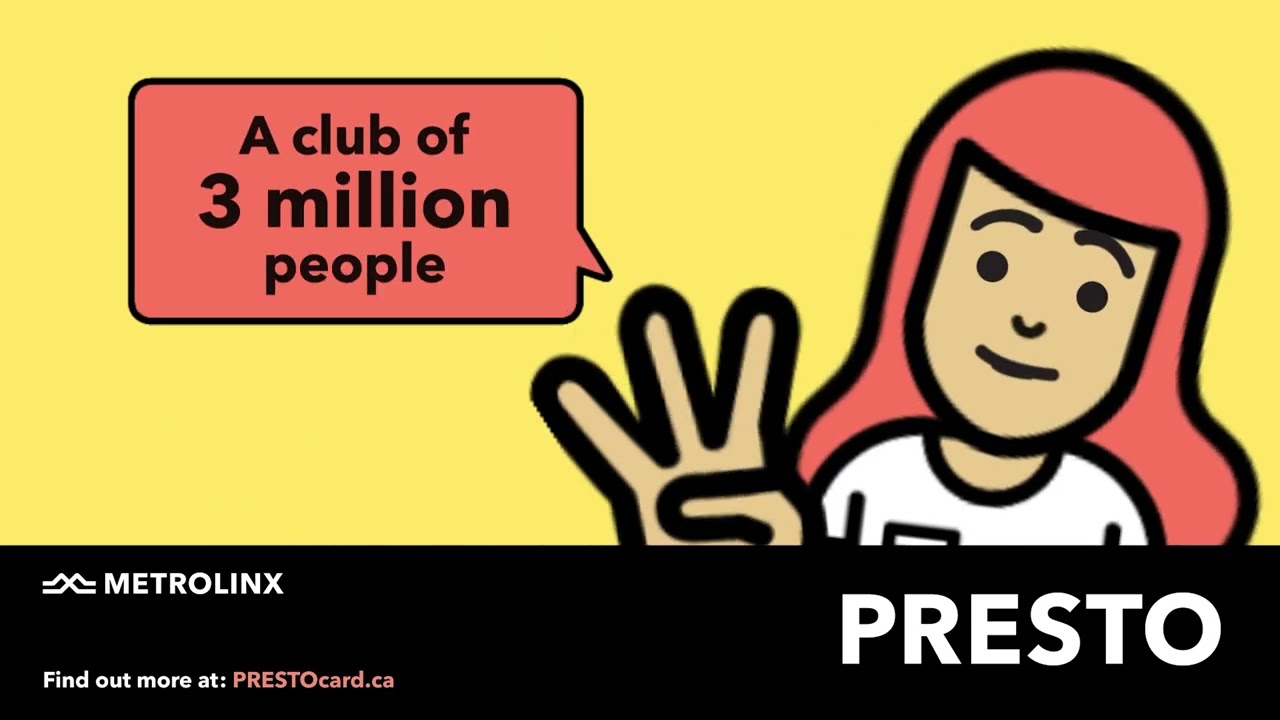 Presto Card – Join The Club
