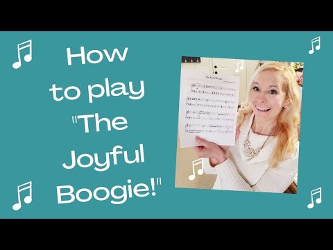 How to Play "The Joyful Boogie" #pianotutorial #pianolesson #jazzpiano #onlinepianolessons #boogie