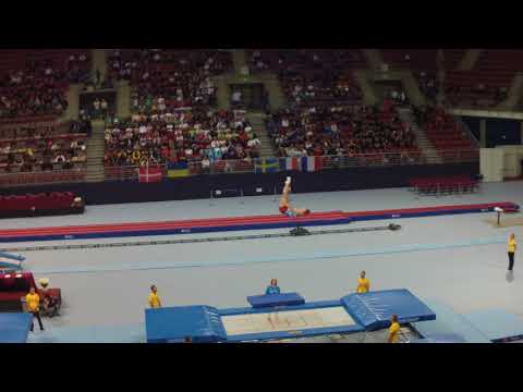 HANCHAROU Uladzislau Semi Final Trampoline World Championships 2017