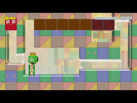 How to use the Cannon Box by Basko 🍄 Super Mario Maker 2 😶 No Commentary　⚿abd