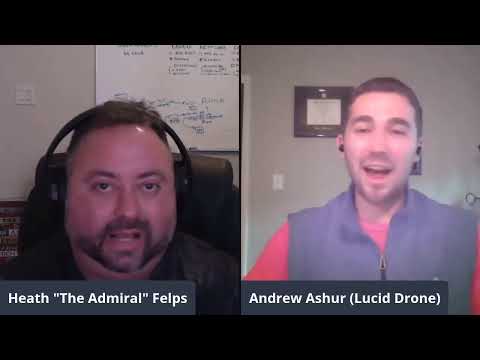 Live with CEO Andrew Ashur from Lucid Drones - YouTube