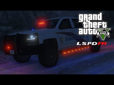 GTA 5 - LSPDFR EP 257 - Chevy Silverado 4x4 Flashy Non-ELS