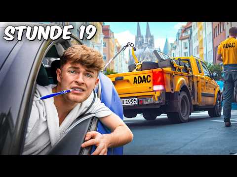 Eingesperrt im Auto für 24 STUNDEN!🚗😅