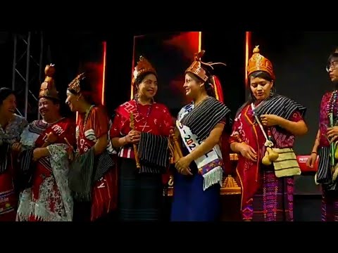 Princesas invitadas desde san pedro necta Huehuetenango tierra del cafe y el paraíso de la amistad 