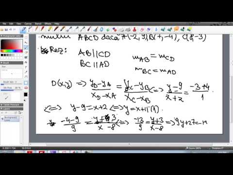 ecuatia dreptei partea 1