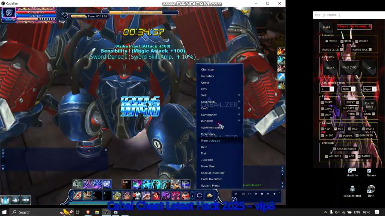 Cabal Full bypass & Cheat Hack tool - 2025 (vip9)