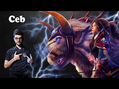 Ceb - Mirana Support Roam | Dota 2 7.27d Gameplay