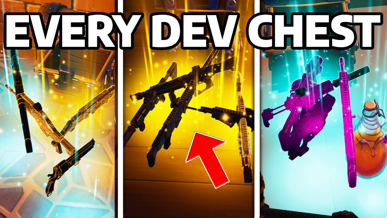 I Ranked EVERY DEV CHEST In Reload!