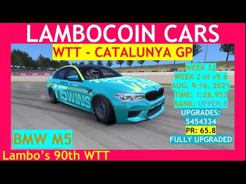(FASTEST) WTT 8/9/21 - BMW M5 at Catalunya GP