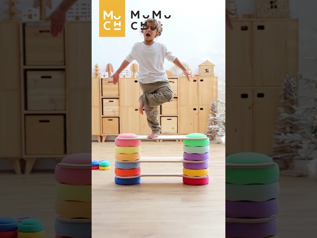 Vídeo relacionado con Lehoo Castle Piedras Equilibrio Niños con Luces y Música, Stapelstein Tabla de Equilibrio para Niños, Antideslizante Juguetes para Jardín, Juguetes de Exterior