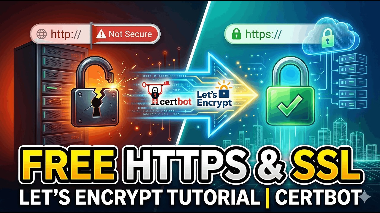Enable HTTPS for FREE with Certbot (Let’s Encrypt SSL Tutorial)