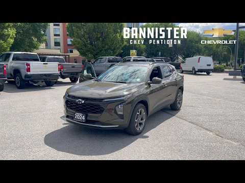 2024 Chevrolet Trax FWD 4dr LT in Brown for sale at Bannister Chevrolet Penticton in Penticton, BC