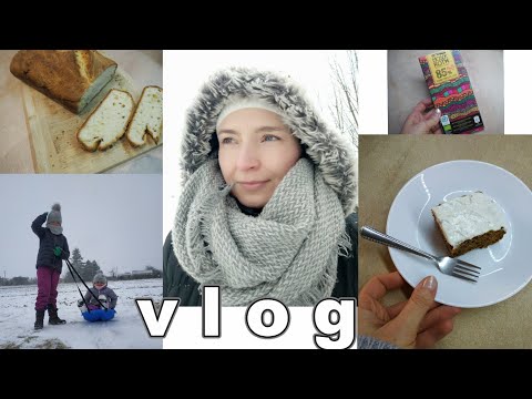 Domácí tousťák, ořechovo-mrkvové řezy, spotřebované potraviny, sobotní oběd