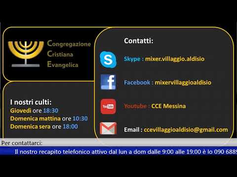 2021-03-09 Culto Martedì - Fr. Frusteri - Giovanni Cap 20 vers 1-18