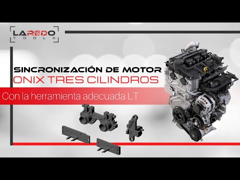Sincronización motor Onix, 3 cilindros, con la herramienta correcta LT