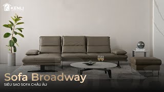SOFA NHẬP KHẨU BROADWAY - 16777 | BIỂU TƯỢNG SOFA DA ĐỨC