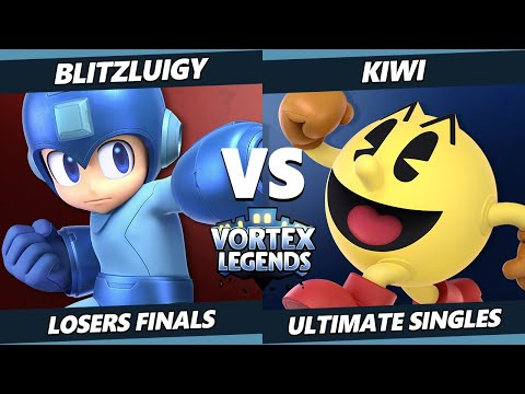 Vortex Legends 24 Losers Finals - BlitzLuigy (Mega Man) Vs. Kiwi (Pac-Man) SSBU Ultimate Tournament