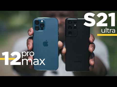 iPhone 12 Pro Max Vs S21 Ultra | ULTIMATE Camera Test