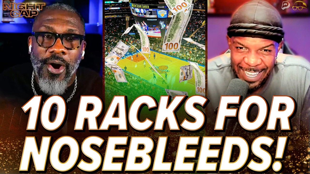 Unc & Iso JOE POCKETS ITCH hearing NOSEBLEED tickets for Knicks/Spurs Game 3 $10 RACKS!  | Nightcap