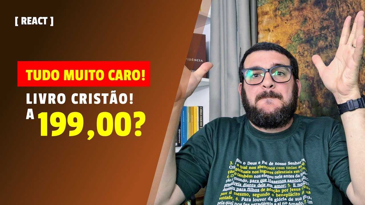 o que está acontecendo com as editoras cristas? Por que estão cobrando tão caro?