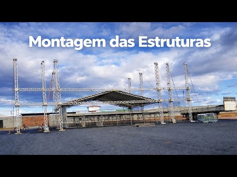 OS BASTIDORES DO RODEIO de Veredinha/MG: A Grande Montagem das Estruturas