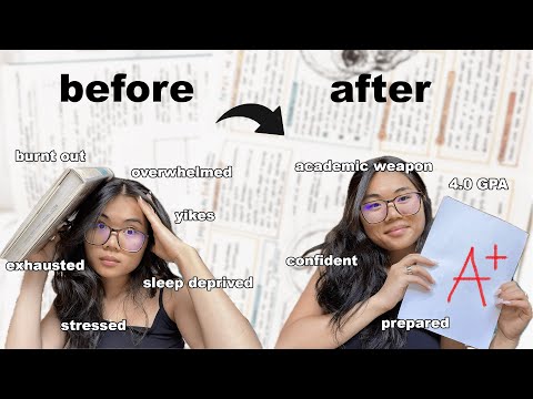 how to CRAM for finals and STILL get straight A’s (study + time management tips)